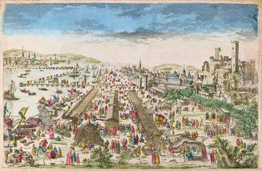 A Feira de Beaucaire e uma visão de Tarascon