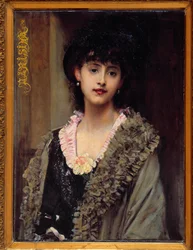 Parisina. Pintura de Paul Baudry (1828-1885)
