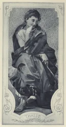 Thalia, Muse of Comedy (fotogravura)