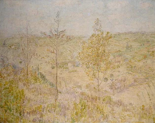 A Tuscan Spring Landscape (óleo sobre tela) 265397can spring landscape;