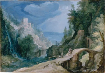 Paisagem perto de Tivoli