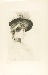 Retrato de uma mulher de chapéu (Madame Letellier)