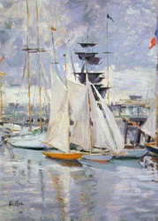 O porto, Deauville, Normandia, 1912