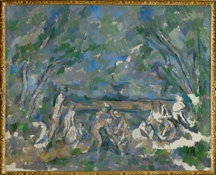 Banhistas (óleo sobre tela)