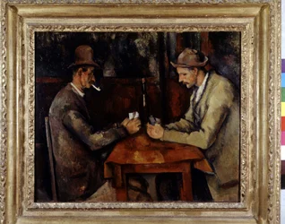 Jogadores de cartas - por Paul Cézanne