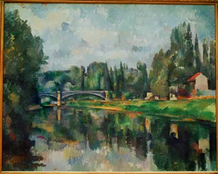 A ponte sobre o Marne em Creteil (pintura sobre tela)