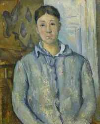 Madame Cézanne em Azul