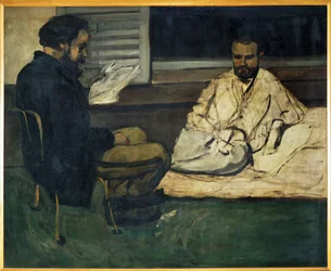 Paul Alexis lisant a Emile Zola (óleo sobre tela)