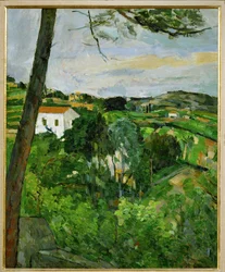 Paysage au toit rouge ou Le pin a l