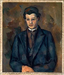Retrato do pintor Alfred Hauge (pintura sobre tela)