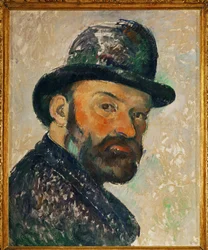 Autorretrato com chapéu-coco
