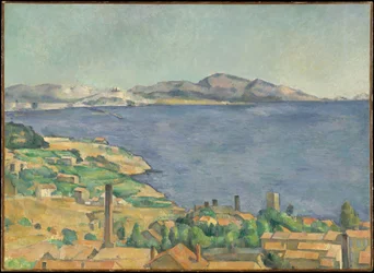 O golfo de Marselha visto de L