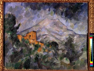 A Montanha Sainte-Victoire e o Castelo Negro. 1904-1906. Tóquio, Bridgestone Museum