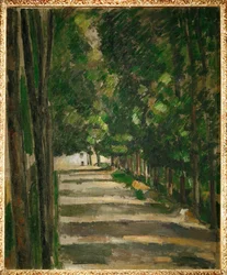 A avenida (óleo sobre tela)