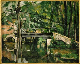 A ponte de Maincy (óleo sobre tela)