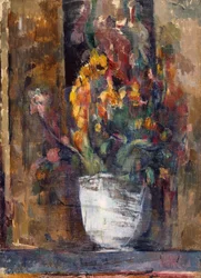Vaso de Flores, c.1897-98 (óleo sobre tela)