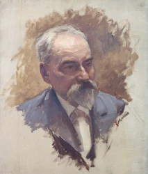André Theuriet (1833-1907) (óleo sobre tela)