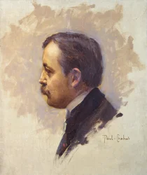 Marcel Prevost (1862-1941) (óleo sobre tela)