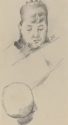Busto de Madame Cézanne [verso]