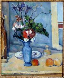 Le vase bleu Pintura por Paul Cezanne (1839-1906) 1885 Dim. 0,61x0,5 m Paris, musee d