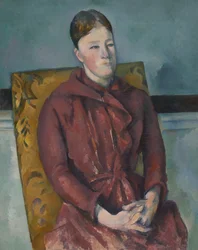 Madame Cézanne em uma cadeira amarela, 188890.