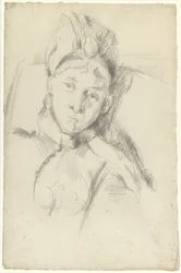 Retrato de Hortense Cézanne-Figuet, a esposa do artista