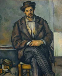 Camponês sentado, ca. 1892-96.