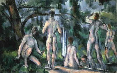 Estudo dos banhistas, 1890