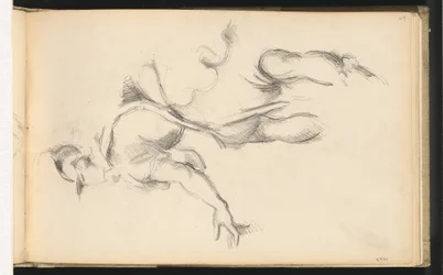 Estudo da Figura Alegórica França em A Troca das Duas Princesas de Rubens, 1882-1885.