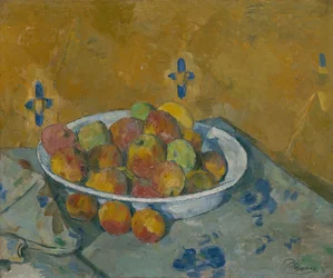 O Prato de Maçãs, c. 1877.