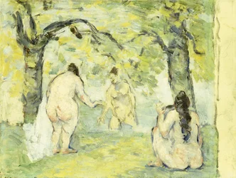 Três Banhistas, 1875-77