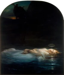 O jovem mártir, 1855.