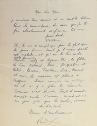 Carta ao Homem Ray, sobre a realização de 