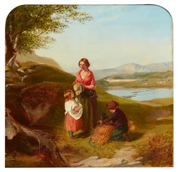 The Young Harvester (tela a óleo)