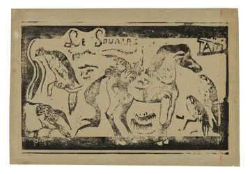 A Horse and Birds, headpiece para Le sourire
