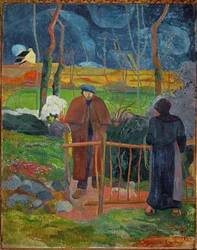 Bonjour, Monsieur Gauguin (óleo sobre tela)