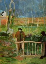 Bonjour Monsieur Gauguin, c.1889 (óleo sobre tela)