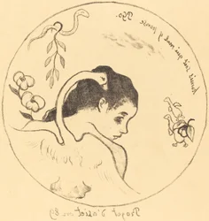 Design for a China Plate (Projet d