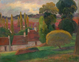 Uma fazenda na Bretanha. Por volta de 1894