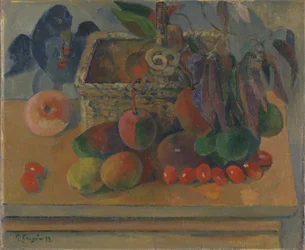 Francês: Le Panier carré Pintura