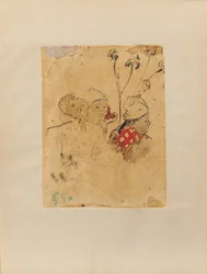 Cabeças e vegetação, 1887