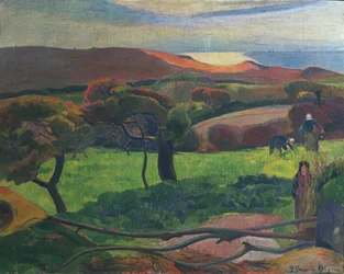 Paisagem na Bretanha