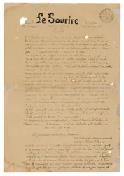 Le sourire: Jornal sérieux, 13 de outubro de 1899