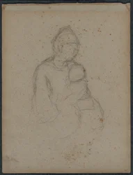 Mãe e Filho reto, década de 1870.