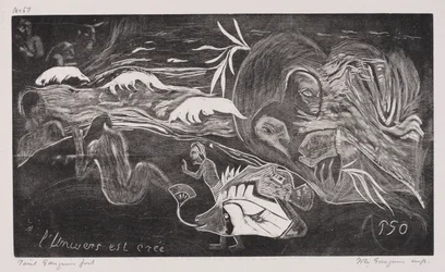Noa Noa: O universo é criado O universo é criado, 1893-94.