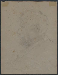 Perfil Busto de um Homem (verso)