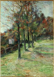 Route de Rouen II (óleo sobre tela)