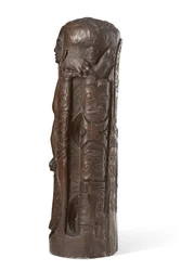 Totem do Taiti a Cristo na Cruz, após 1894 (gesso patinado)