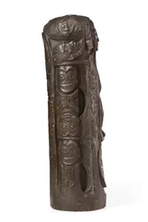 Totem do Taiti a Cristo na Cruz, após 1894