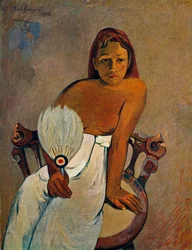 A rapariga com um leque, 1902